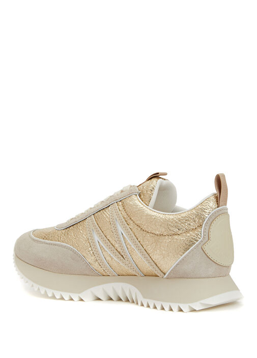 Gold Kadın Deri Sneaker - Görsel 4
