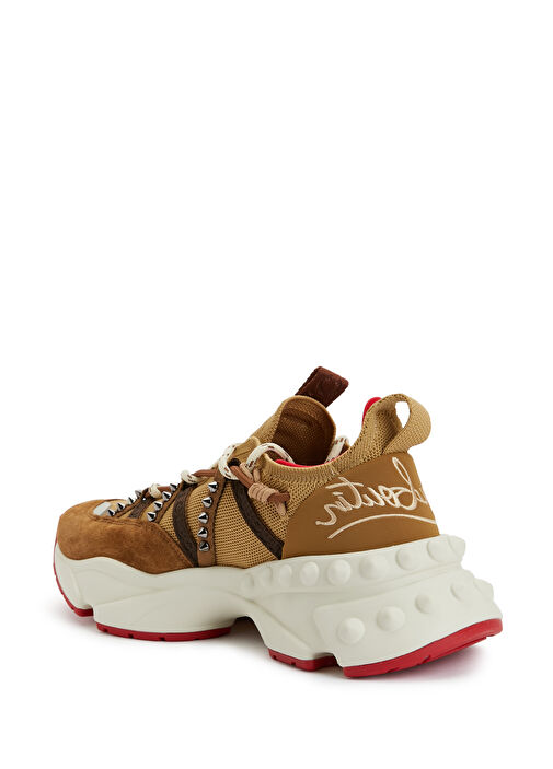 Trailnrun Taba Erkek Deri Sneaker - Görsel 4