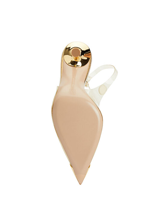 Gold Topuklu Ayakkabı - Görsel 6