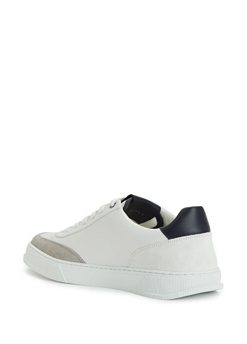 Cube Beyaz Erkek Deri Sneaker - Görsel 4