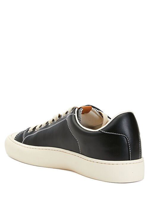 Slim Siyah Erkek Sneaker - Görsel 4