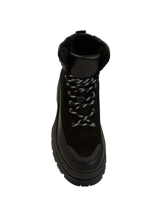 Siyah Erkek Deri Bot - Görsel 5