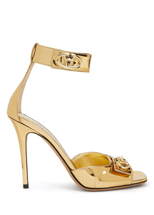 Gold Kadın Deri Sandalet - Görsel 2