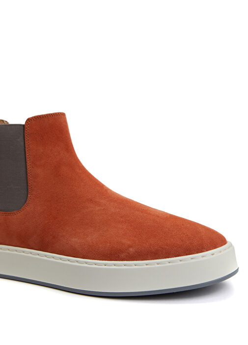 Turuncu Erkek Süet Bot - Görsel 7