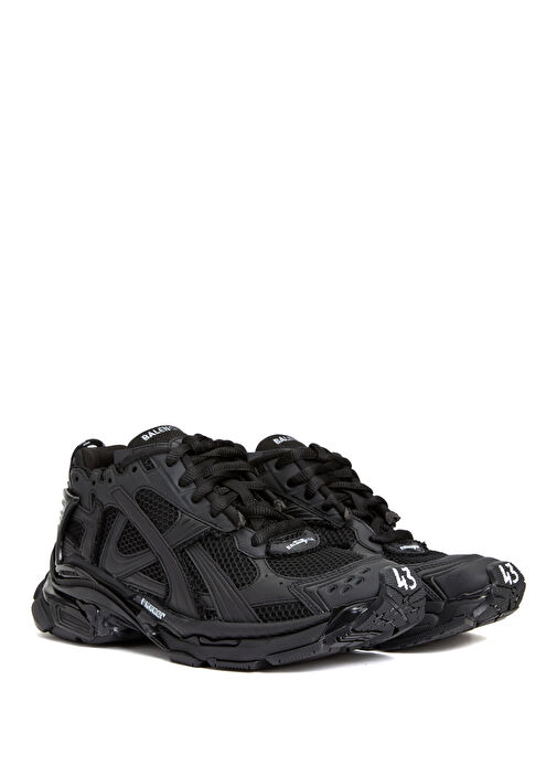 Balenciaga - Runner Siyah Erkek Sneaker - Siyah