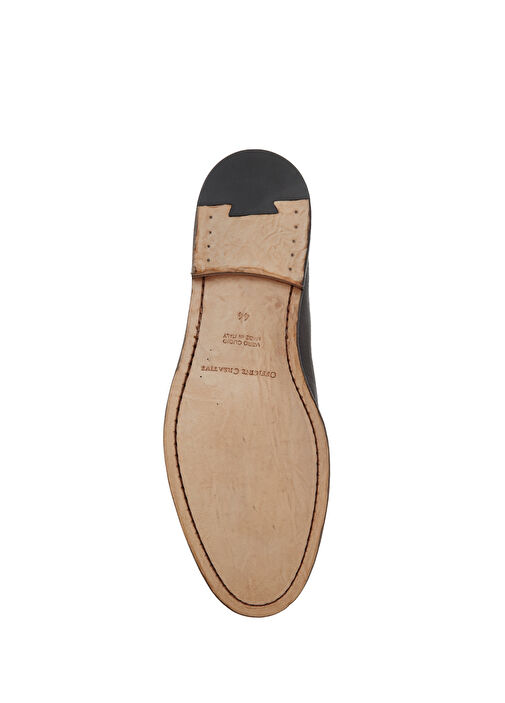 Koyu Kahverengi Erkek Deri Loafer - Görsel 6