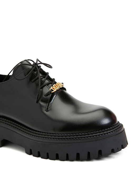 Network Network Siyah Kadın Deri Ayakkabı Casual Ayakkabı | Beymen Siyah - 7. görsel