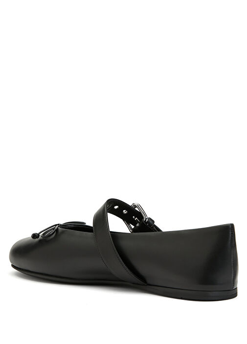 Siyah Deri Babet - Görsel 4