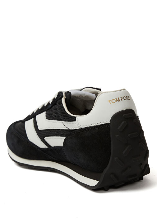 Mick Siyah Beyaz Erkek Sneaker - Görsel 4