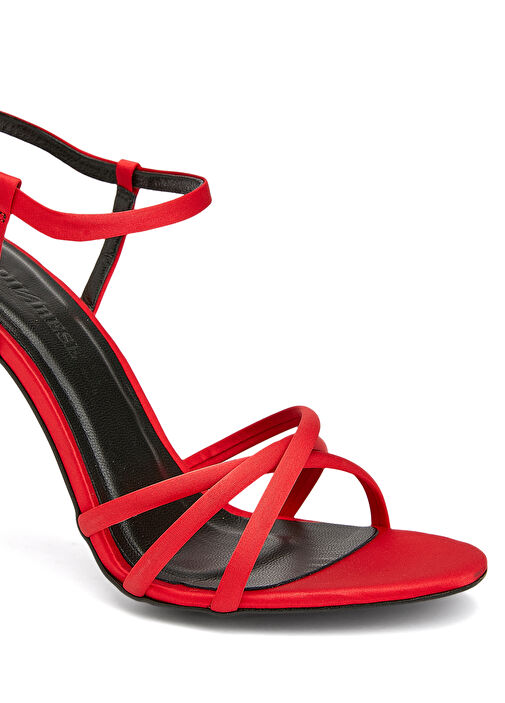 Divarese Divarese Kırmızı Saten Sandalet Beymen'de! Kırmızı - 7. görsel