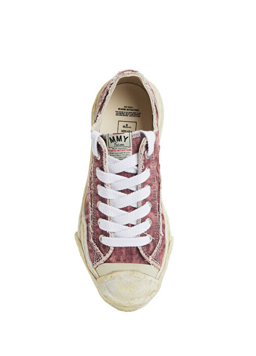 Hank Bordo Erkek Kanvas Sneaker - Görsel 5