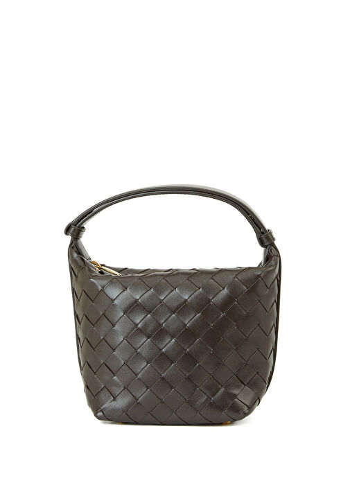 Bottega Veneta Koyu Kahverengi Kadın Candy Wallace Koyu Kahverengi
