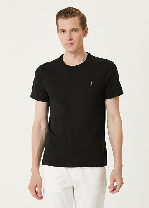 Polo Ralph Lauren Siyah Erkek Siyah Logo Nak l Basic T shirt 1524264 Beymen