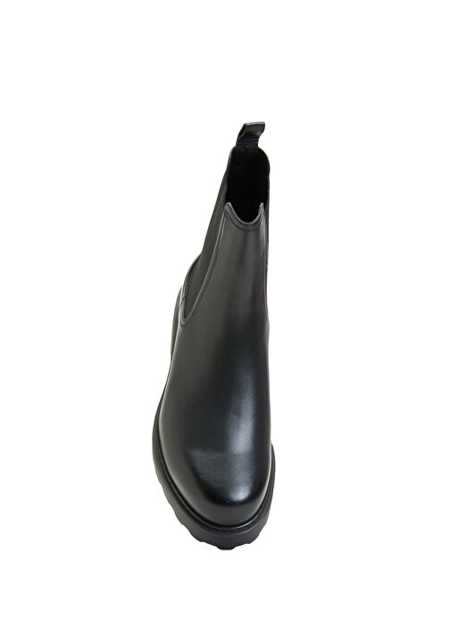 Siyah Erkek Deri Bot - Görsel 5
