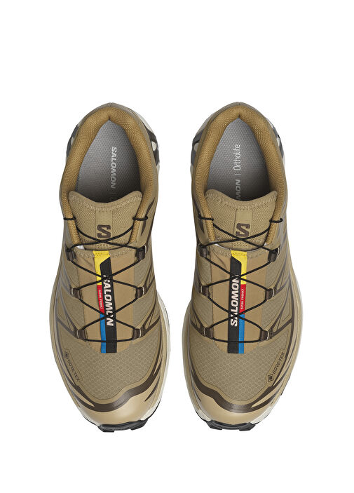 XT-6 Gore-Tex Krem Kadın Sneaker - Görsel 4