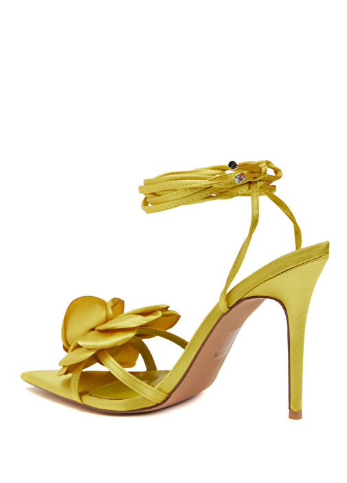 Network Network Sarı Kadın Saten Sandalet Beymen'de! Sarı - 3. görsel