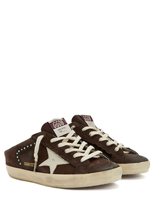 SStar Koyu Kahverengi Kadın Deri Terlik - Görsel 3