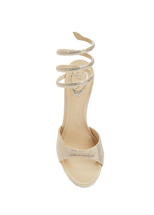 Bej Kadın Sandalet - Görsel 5