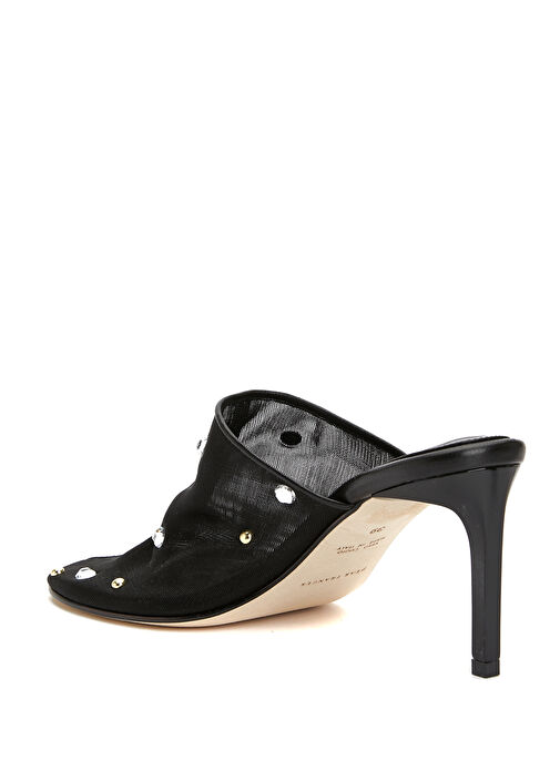 Sade Siyah Kadın Terlik - Görsel 4