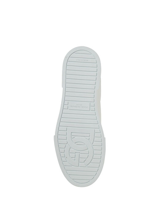 Beyaz Kadın Deri Sneaker - Görsel 6