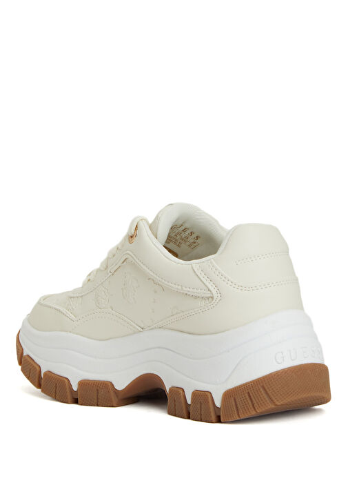 Beyaz Kadın Sneaker - Görsel 4