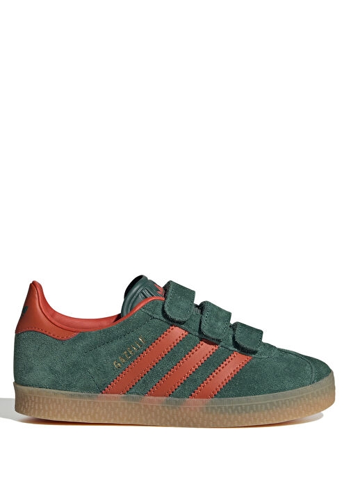 Adidas Gazelle Green Unisex Kids Leather Sneaker