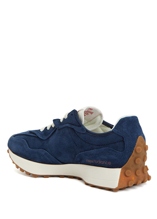 327 Lacivert Erkek Deri Sneaker - Görsel 4