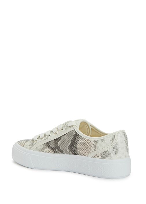 Nude Desenli Kadın Sneaker - Görsel 4