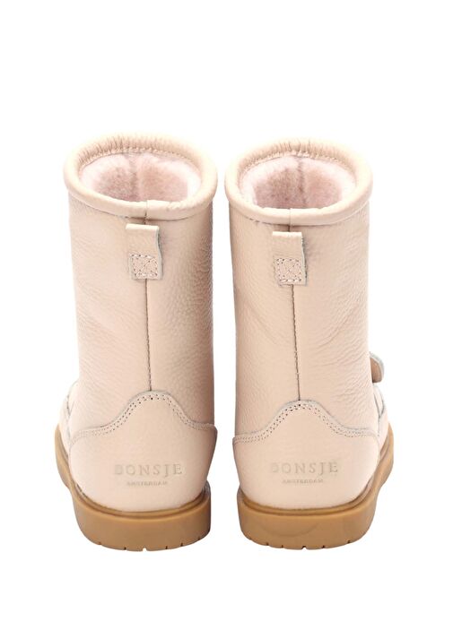 Wadudu Classic Açık Pembe Unisex Çocuk Deri Bot - Görsel 5