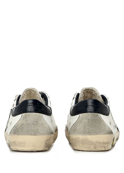 Superstar Beyaz Gri Unisex Çocuk Deri Sneaker - Görsel 5