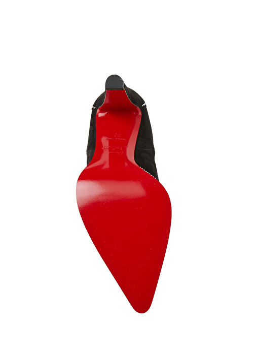 Santigag Strass Siyah Kadın Deri Bot - Görsel 6