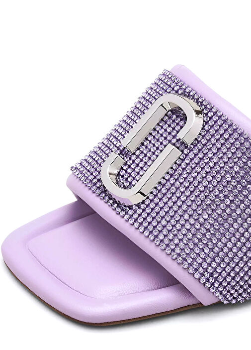 The J Marc Mor Silver Kadın Deri Terlik - Görsel 5