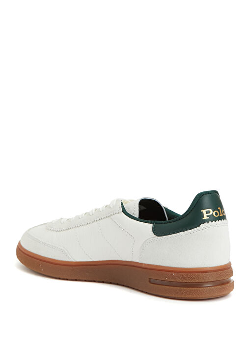 Beyaz Erkek Deri Sneaker - Görsel 4