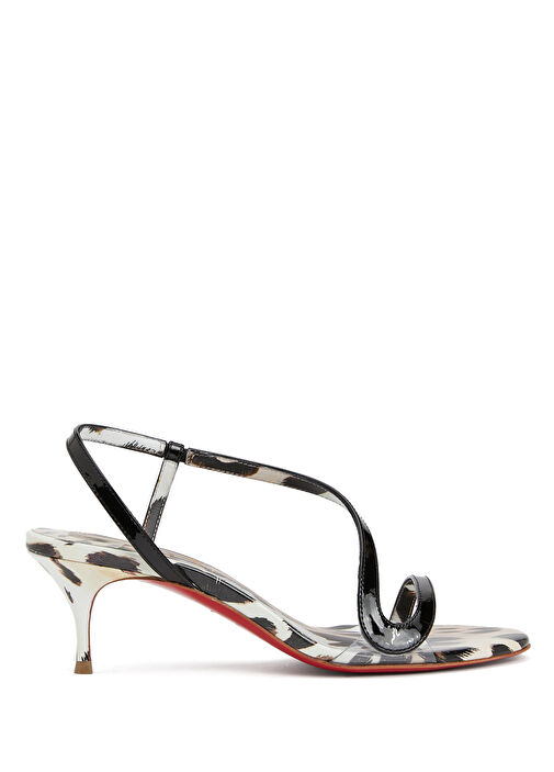 Rosalie Leopar Kadın Deri Sandalet - Görsel 2