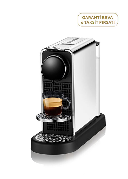 Nespresso - C140 Citiz Platinum Çelik Espresso Kahve Makinesi - Gümüş