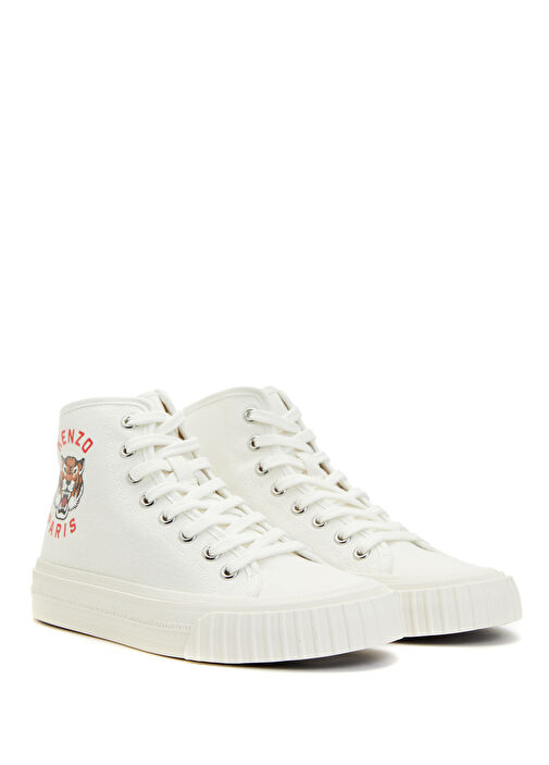 Foxy Beyaz Kadın Bilek Boy Sneaker - Görsel 3