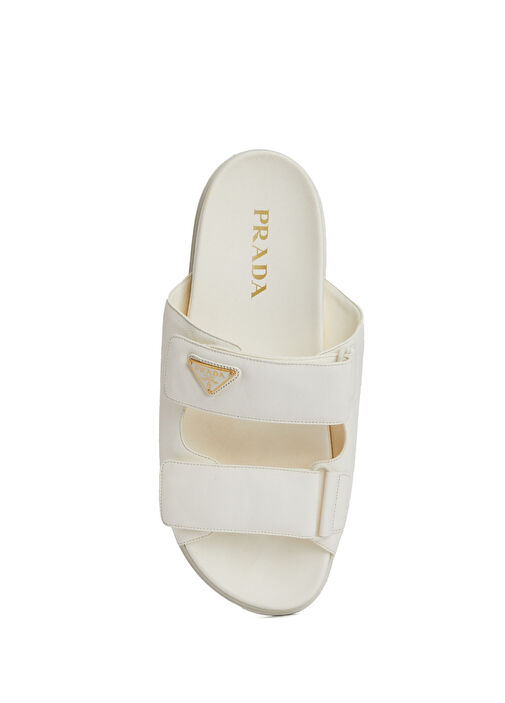 Beymen Reborn Beymen Reborn Beyaz Prada Kadın Terlik Beymen'de! Beyaz - 5. görsel