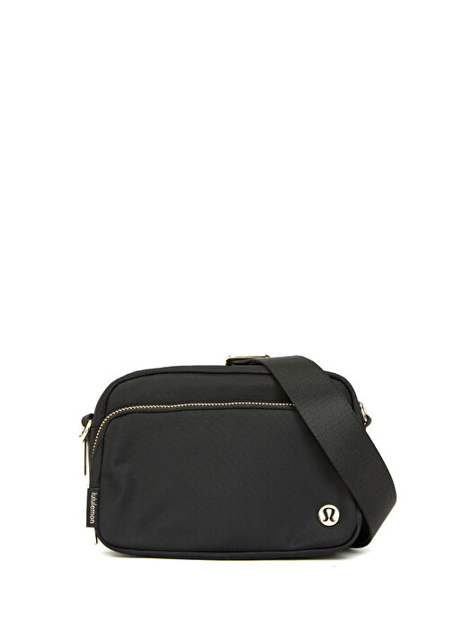 lululemon black and gold bag All Night Festival Crossbody Belt 5L Interior Slots To Organize Your Cards Lululemon black backpack - Gem