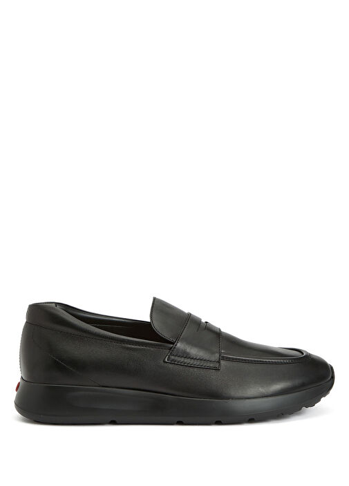 Tod's Siyah Tod's Deri Erkek Loafer