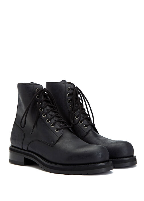 The Row The Row Lug Sole Siyah Erkek Deri Bot | Beymen Siyah - 3. görsel