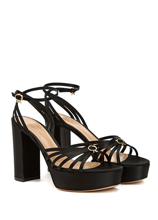 Siyah Kadın Sandalet - Görsel 3