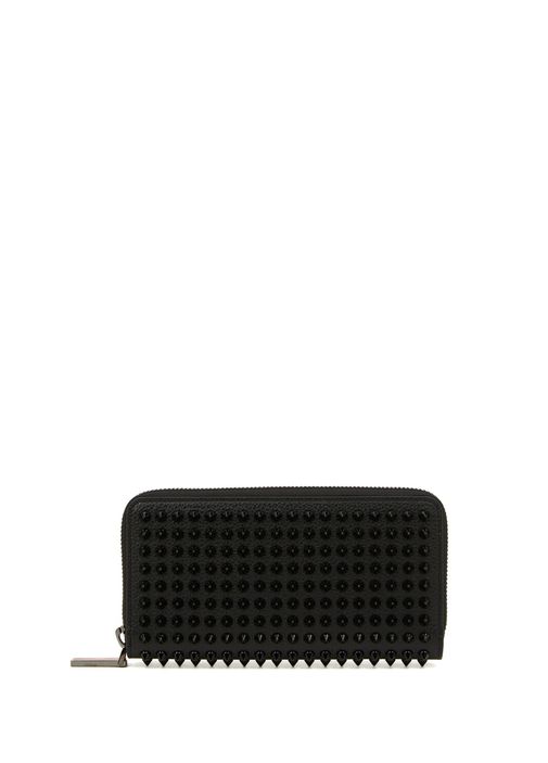 Christian Louboutin Siyah Erkek Panettone Siyah Erkek Deri Cüzdan
