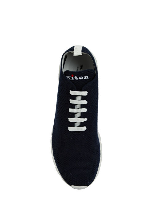 Lacivert Erkek Kaşmir Sneaker - Görsel 5