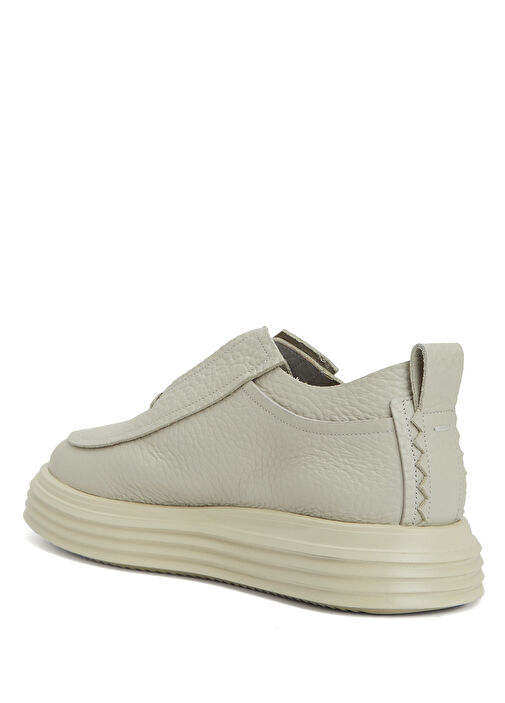 Paul 730 Koyu Bej Erkek Deri Sneaker - Görsel 4