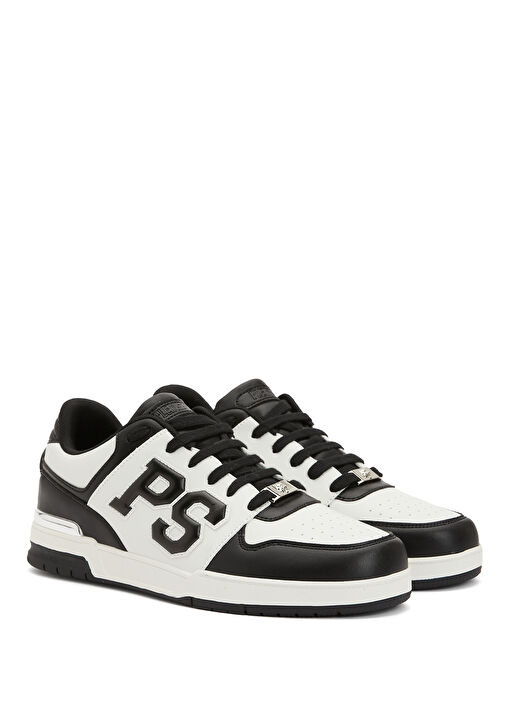 Siyah Logo Detaylı Erkek Sneaker - Görsel 3