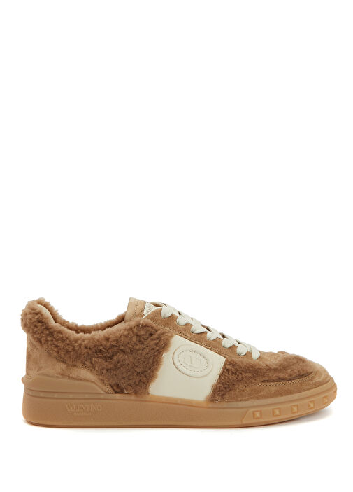 Upvillage Bej Kadın Deri Sneaker - Görsel 2