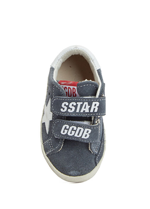 Golden Goose Golden Goose Çok Renkli Beyaz Old School Unisex Çocuk Süet Sneaker Beymen'de! Çok Renkli Beyaz - 5. görsel