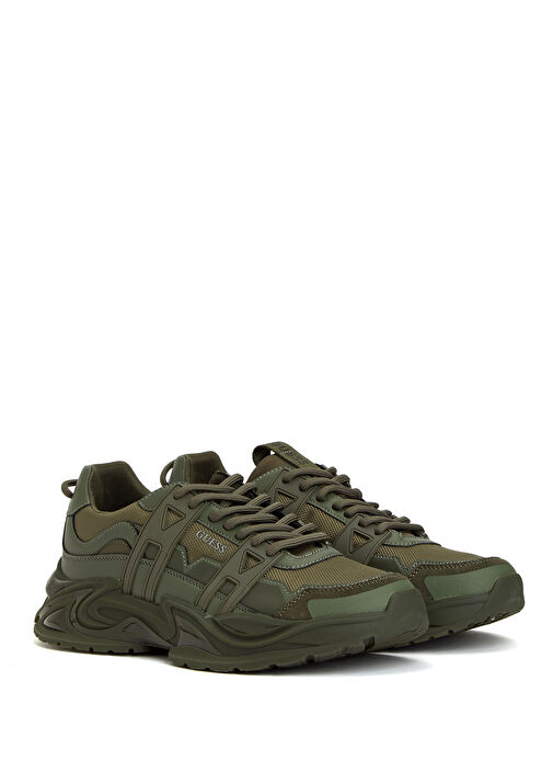 Bellu Haki Erkek Sneaker - Görsel 3