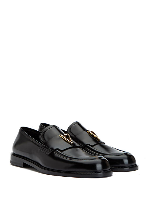 Versace Versace VLogo Siyah Erkek Deri Loafer | Beymen Siyah - 3. görsel