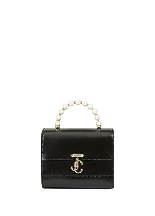 バッグ JIMMY CHOO handbag Jimmy Choo - Avenue Siyah Kadın Deri Çanta - Siyah